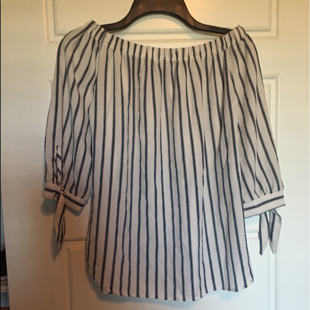 Off the shoulder blouse